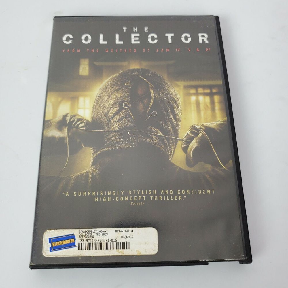 The‎ Collector DVD Thriller Horror Film 2009 Blockbuster Case